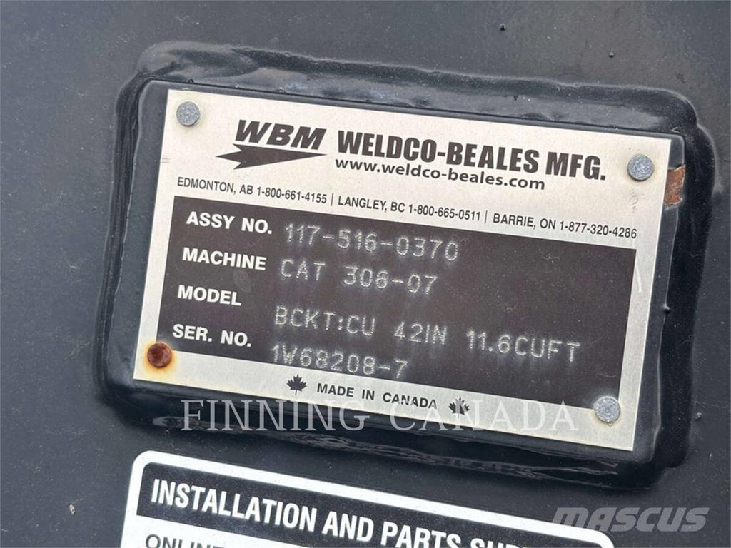 Weldco Beales MH6-BC-42 Lopaty