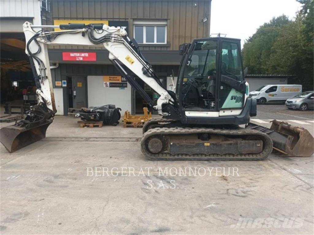 Yanmar SV100 Pásová rýpadla