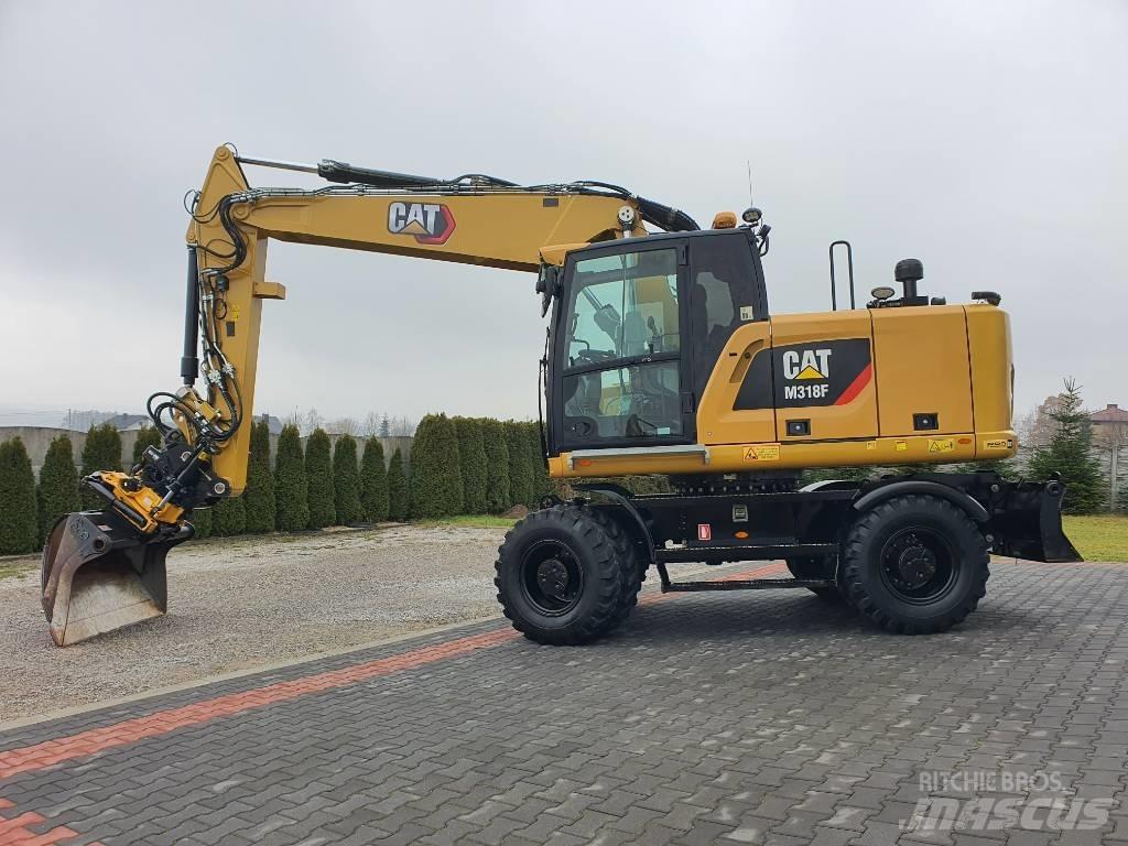CAT M 318 F Kolová rýpadla