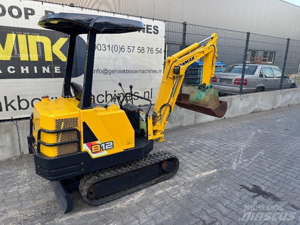 Yanmar B12 Mini rýpadla < 7t