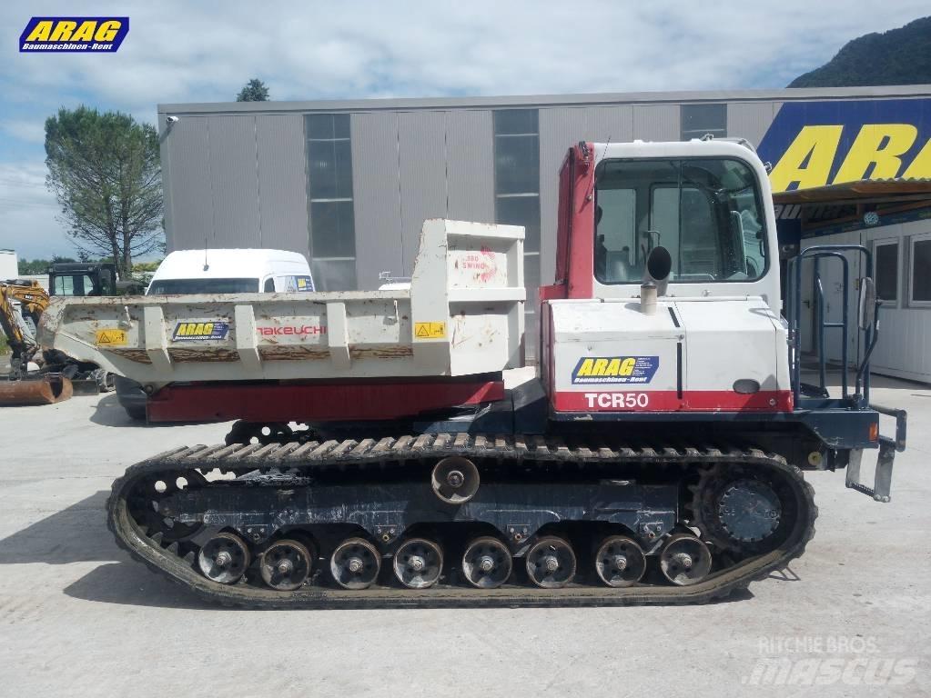 Takeuchi TCR 50 Pásové dempry