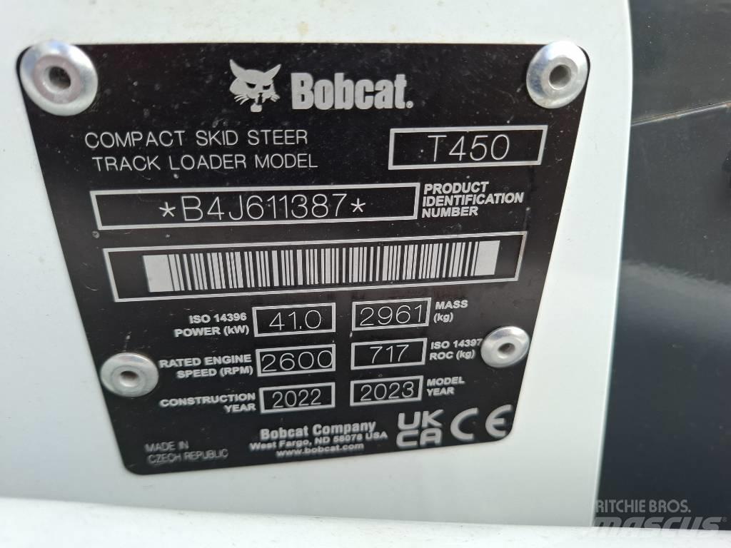 Bobcat T 450 Smykem řízené nakladače