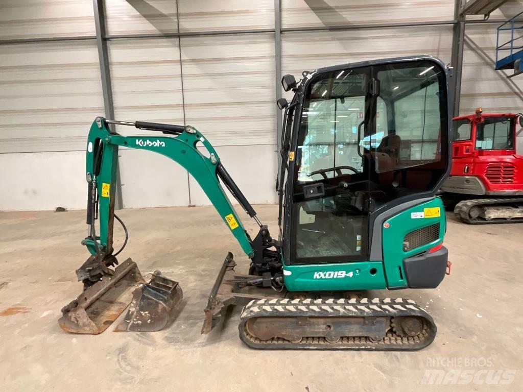 Kubota KX 019-4 Mini rýpadla < 7t