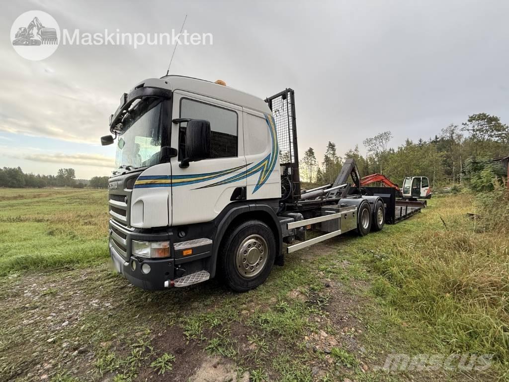 Scania P 380 LB Hákový nosič kontejnerů