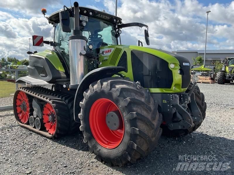 CLAAS Axion 960 TT Pásové jeřáby