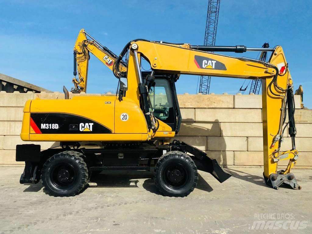 CAT M 318 D Kolová rýpadla