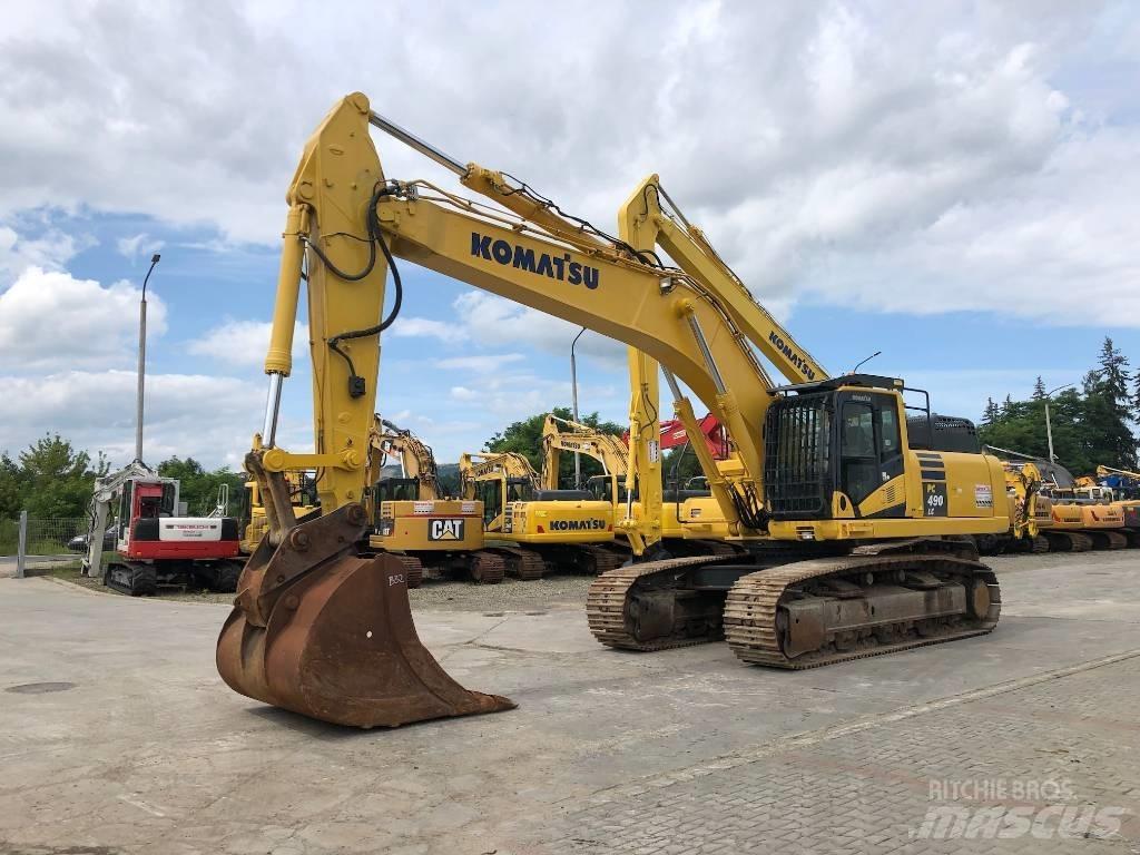 Komatsu PC490LC-10 Pásová rýpadla