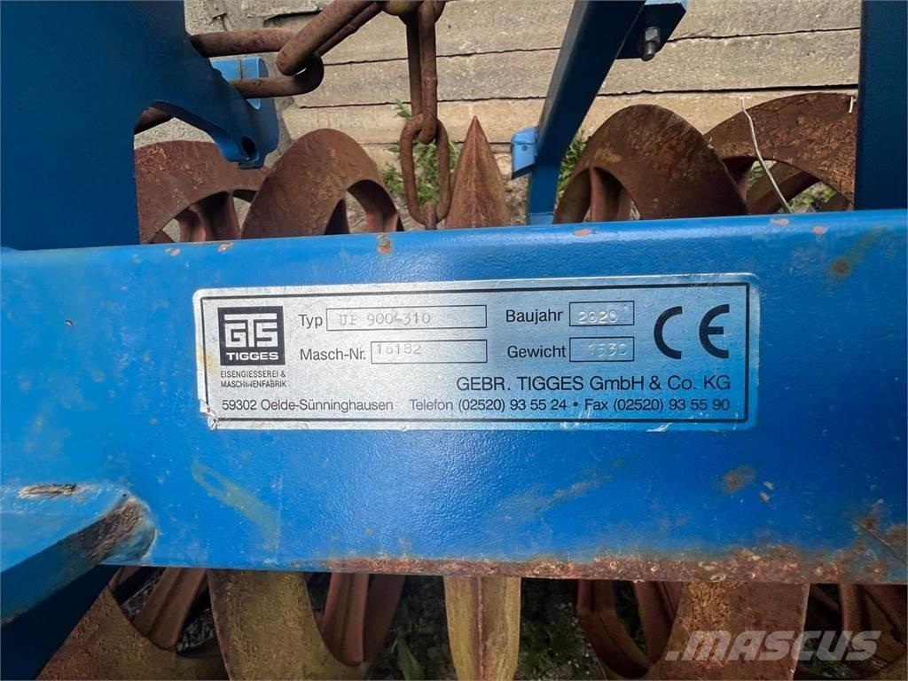 Tigges UP 900 - 310 Další válce