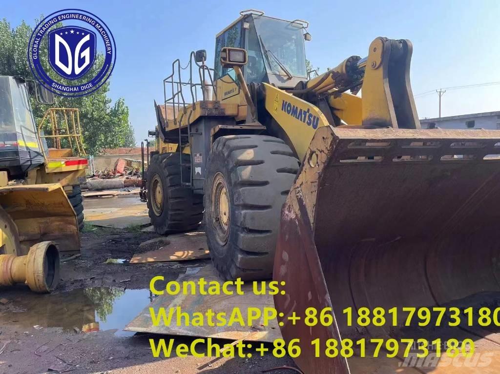 Komatsu WA 600-6 Kolové nakladače
