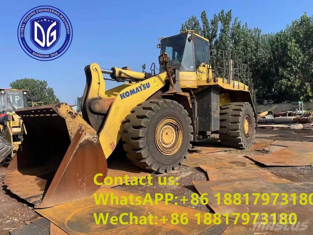 Komatsu WA 600-6 Kolové nakladače