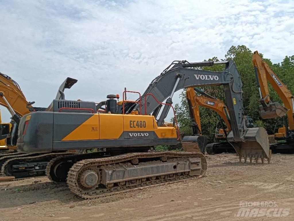 Volvo EC480 Pásová rýpadla