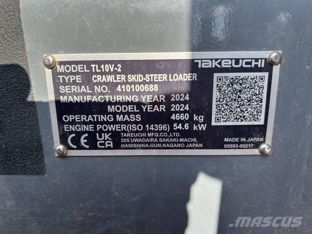 Takeuchi TL 10 V2 Pásové nakladače