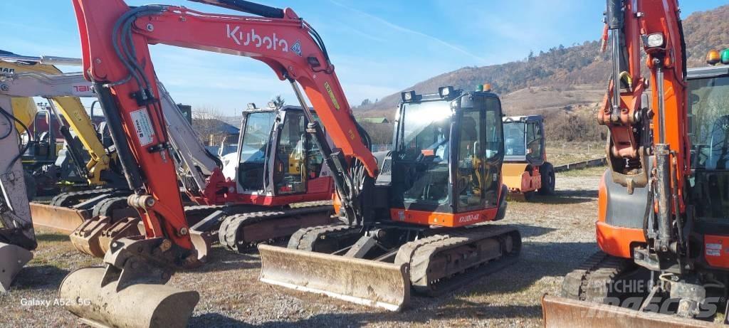Kubota KX 080-4 Midi rýpadla 7t - 12t