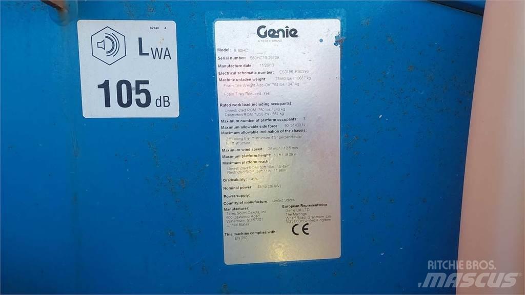 Genie S60HCE Teleskopické plošiny