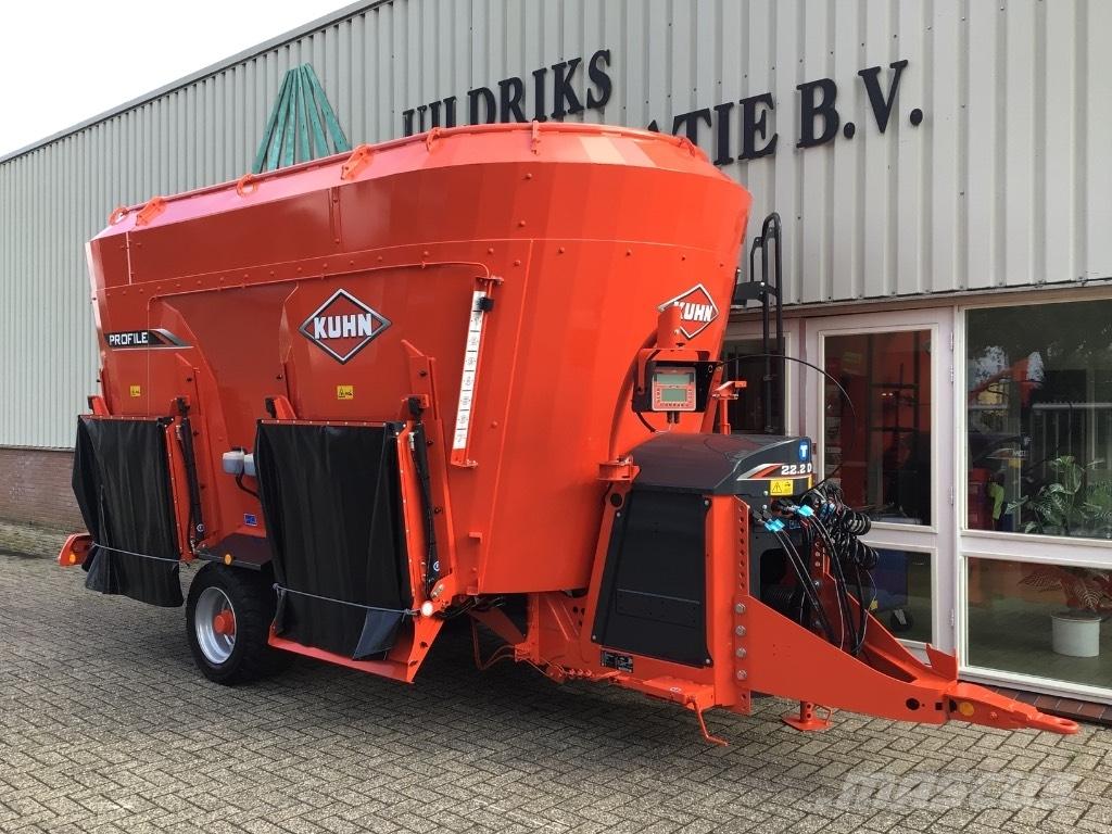 Kuhn Profile 22.2 DM Krmítka, krmné žlaby