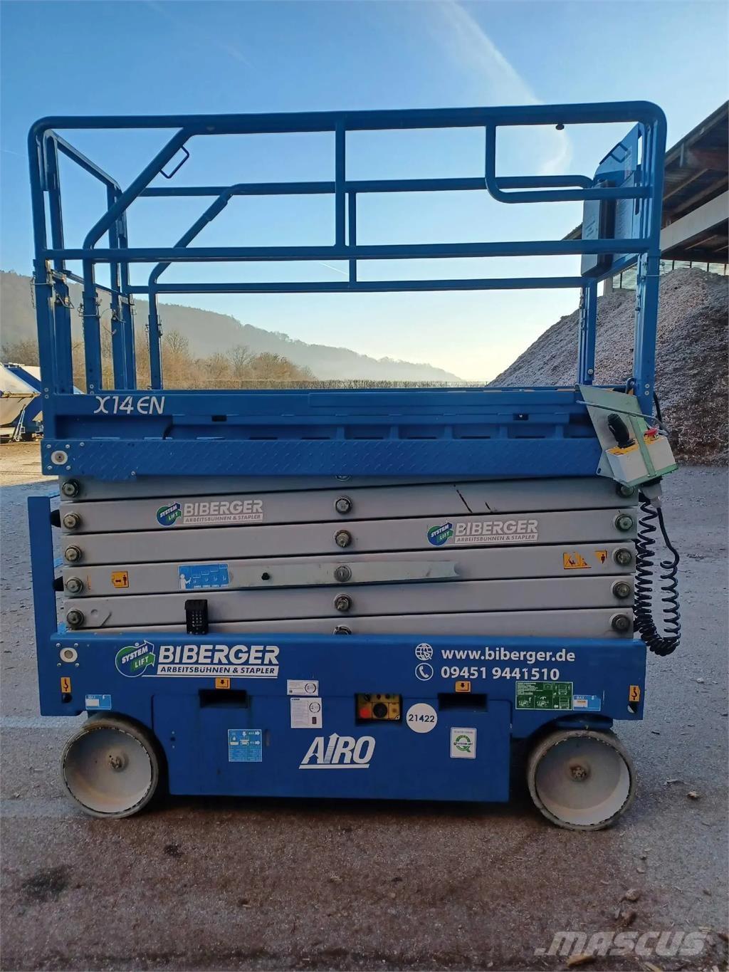 Aichi X14EN Nůžková zvedací plošina