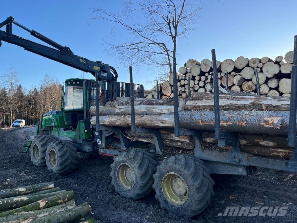 John Deere 1510G Vyvážecí traktory
