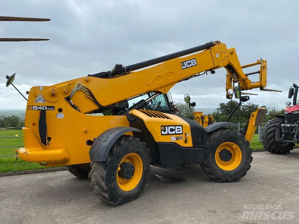 JCB 540-170 Teleskopické manipulátory