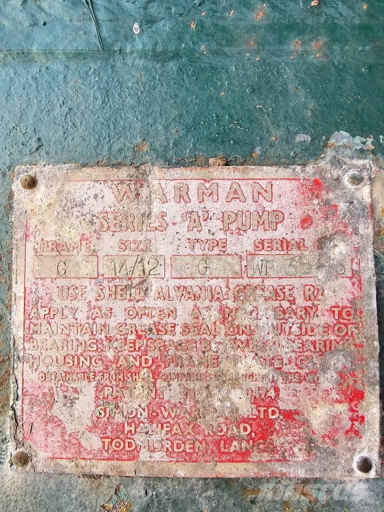 Warman pump 14/12'' Drapáky