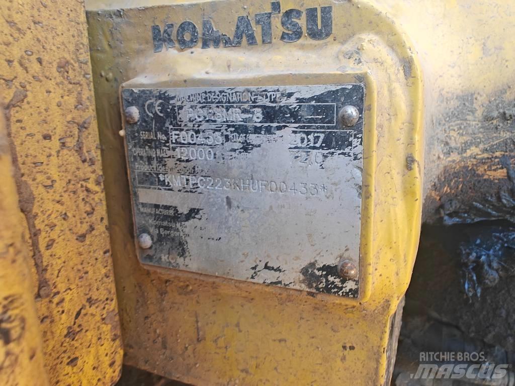Komatsu PC 118 MR-8 Pásová rýpadla