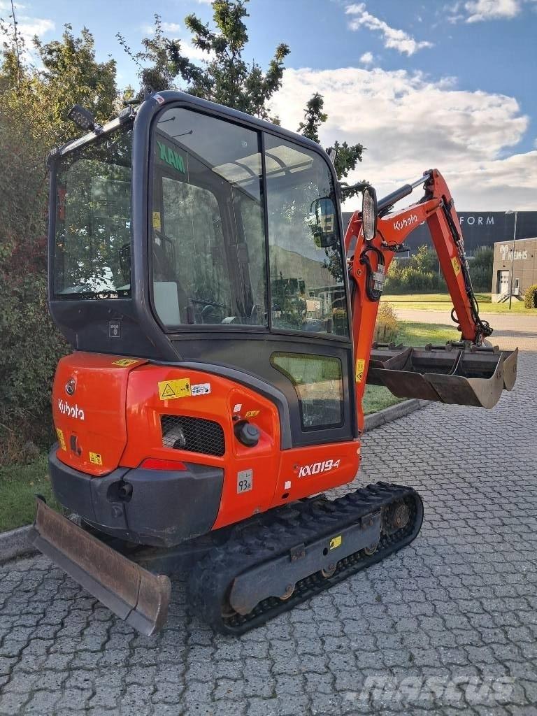Kubota KX019-4 Mini rýpadla < 7t