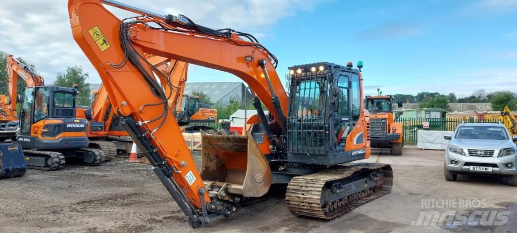 Doosan DX140LCR-5 Pásová rýpadla
