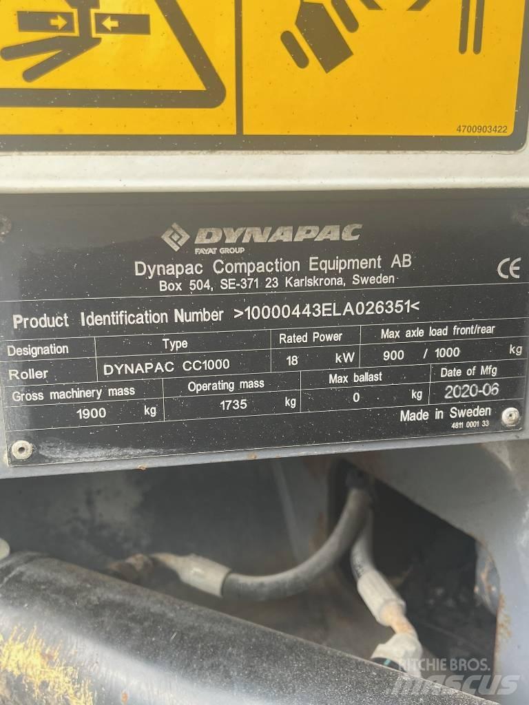 Dynapac CC 1000 Tandemové válce