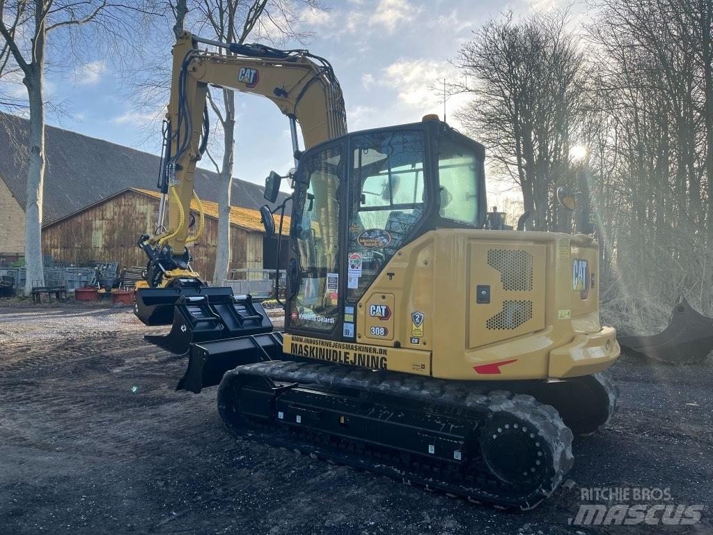 CAT 308 Midi rýpadla 7t - 12t