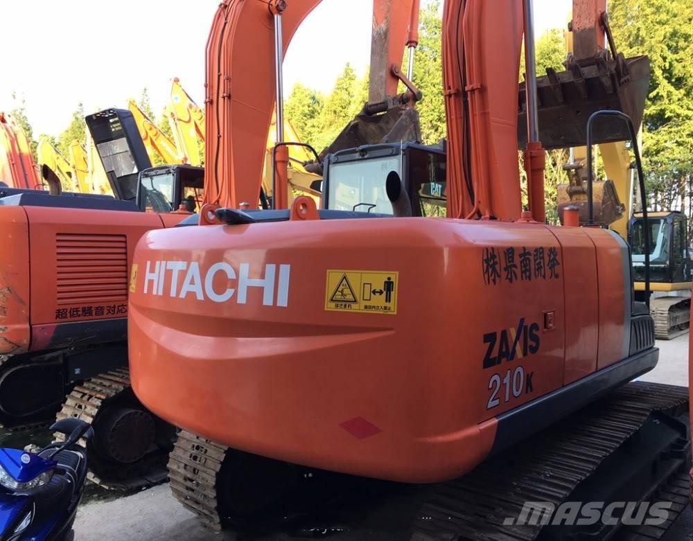 Hitachi zx210 Pásová rýpadla