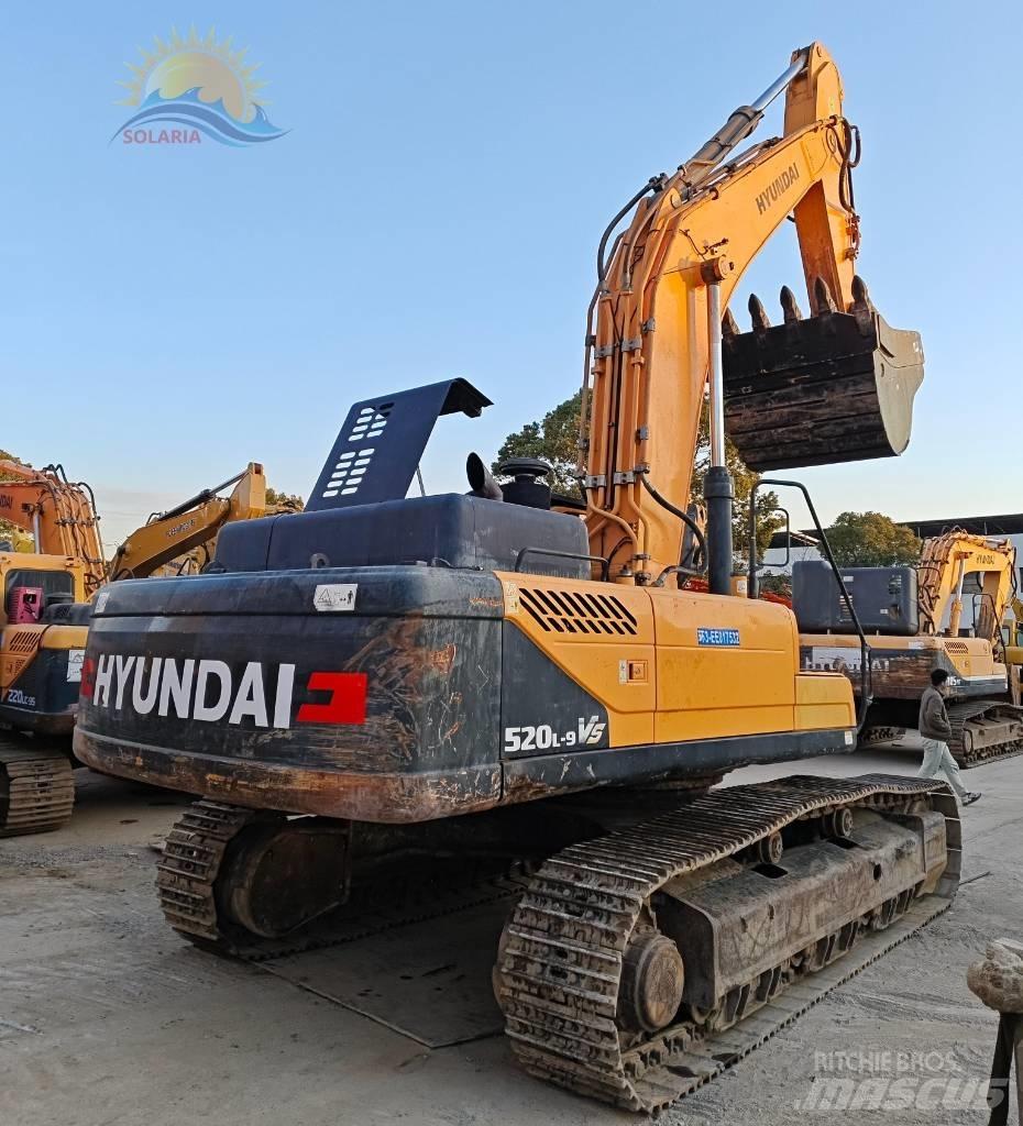 Hyundai 520L-9VS Pásová rýpadla