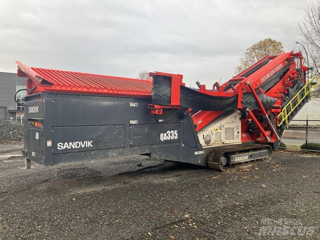Sandvik QA 335 Třídiče