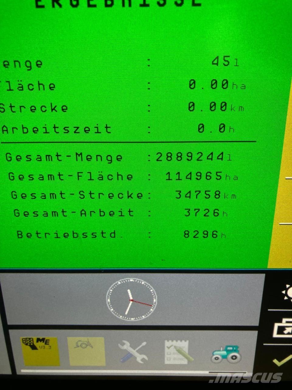 Dammann DT 2500H Tažené postřikovače