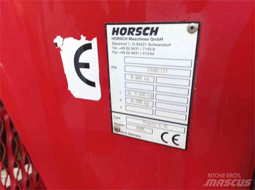 Horsch Pronto 6 DC Mechanické secí stroje