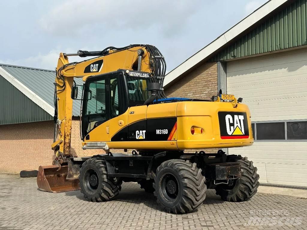 CAT M316D Kolová rýpadla