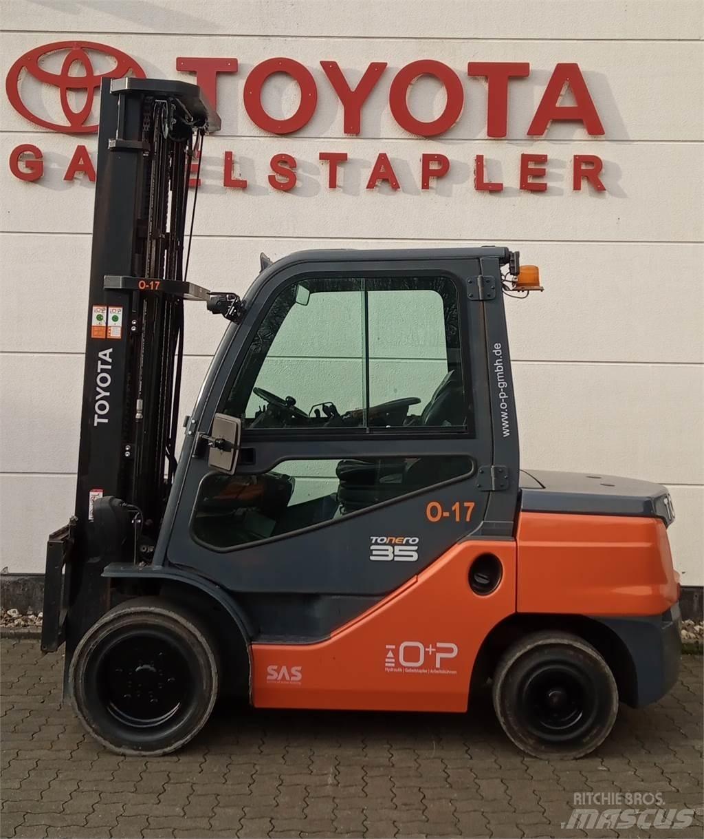 Toyota 52-8FDJF35 Dieselové vozíky
