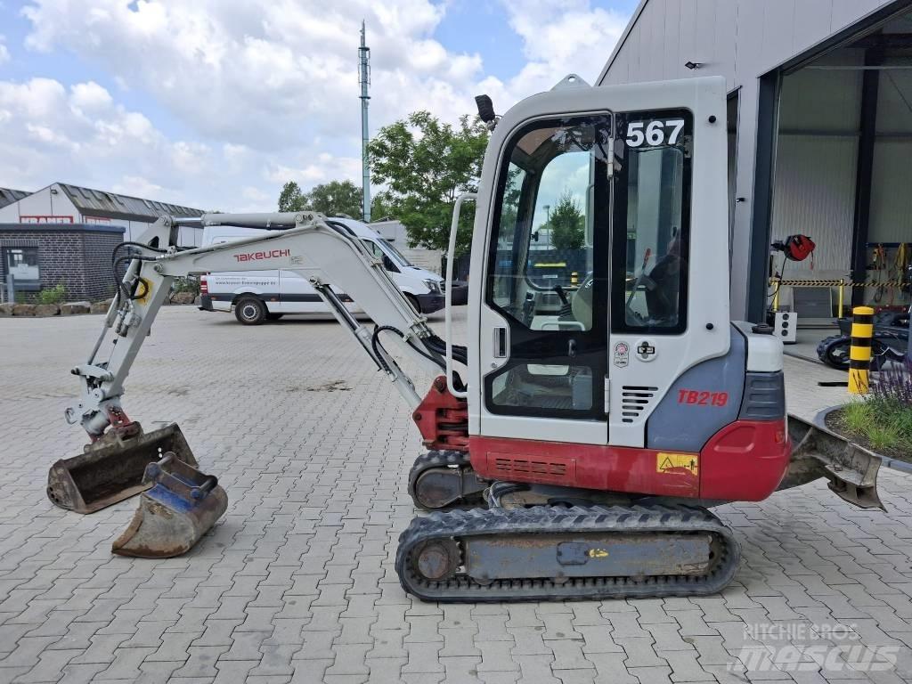 Takeuchi TB 219 Mini rýpadla < 7t