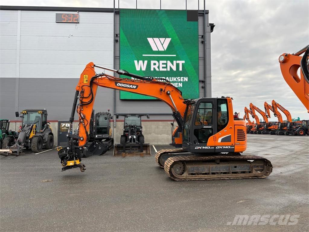 Doosan DX140LCR-5 Pásová rýpadla