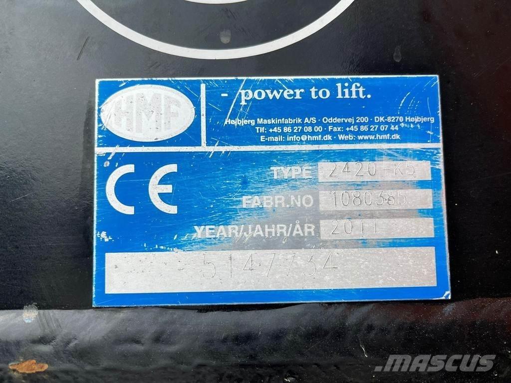 HMF 2420 K5 Nakládací jeřáby