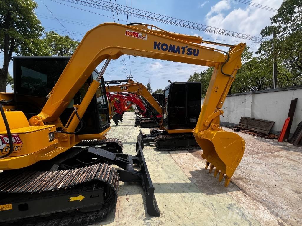 Komatsu PC 70 Pásová rýpadla