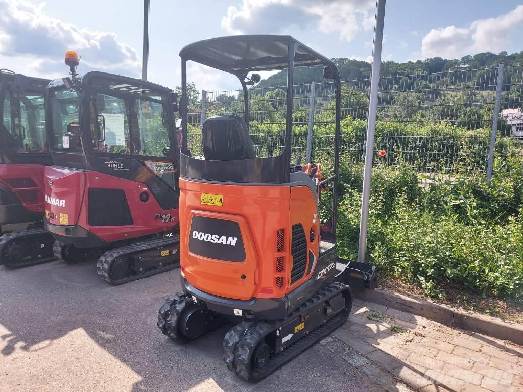 Develon DX 17 Z Mini rýpadla < 7t