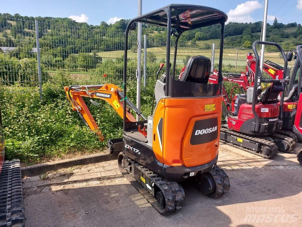 Develon DX 17 Z Mini rýpadla < 7t