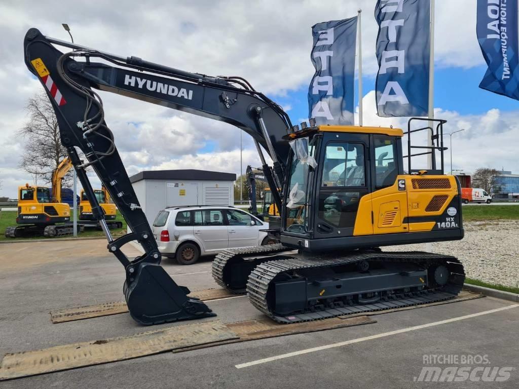 Hyundai HX140AL Pásová rýpadla