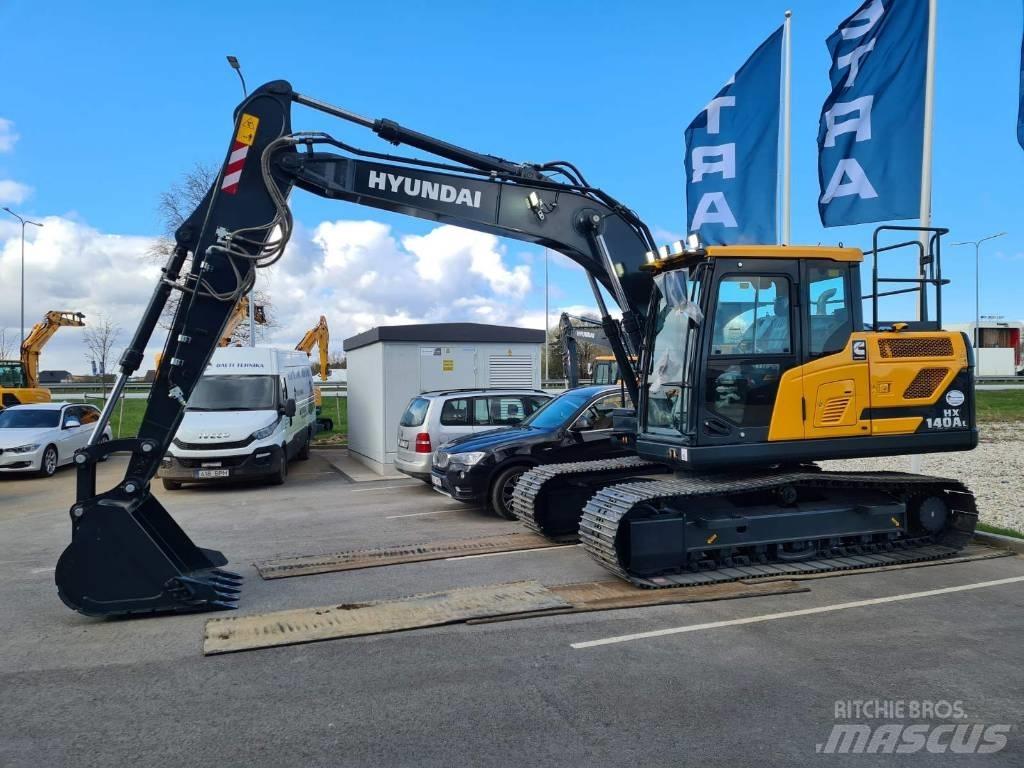 Hyundai HX140AL Pásová rýpadla