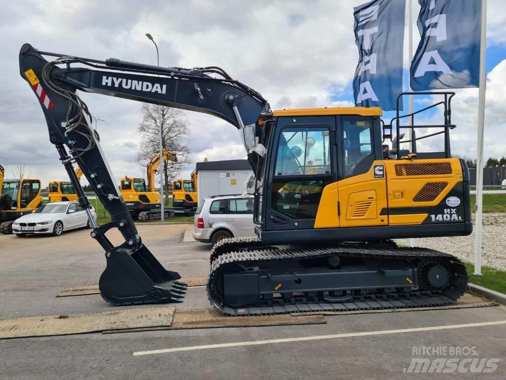 Hyundai HX140AL Pásová rýpadla