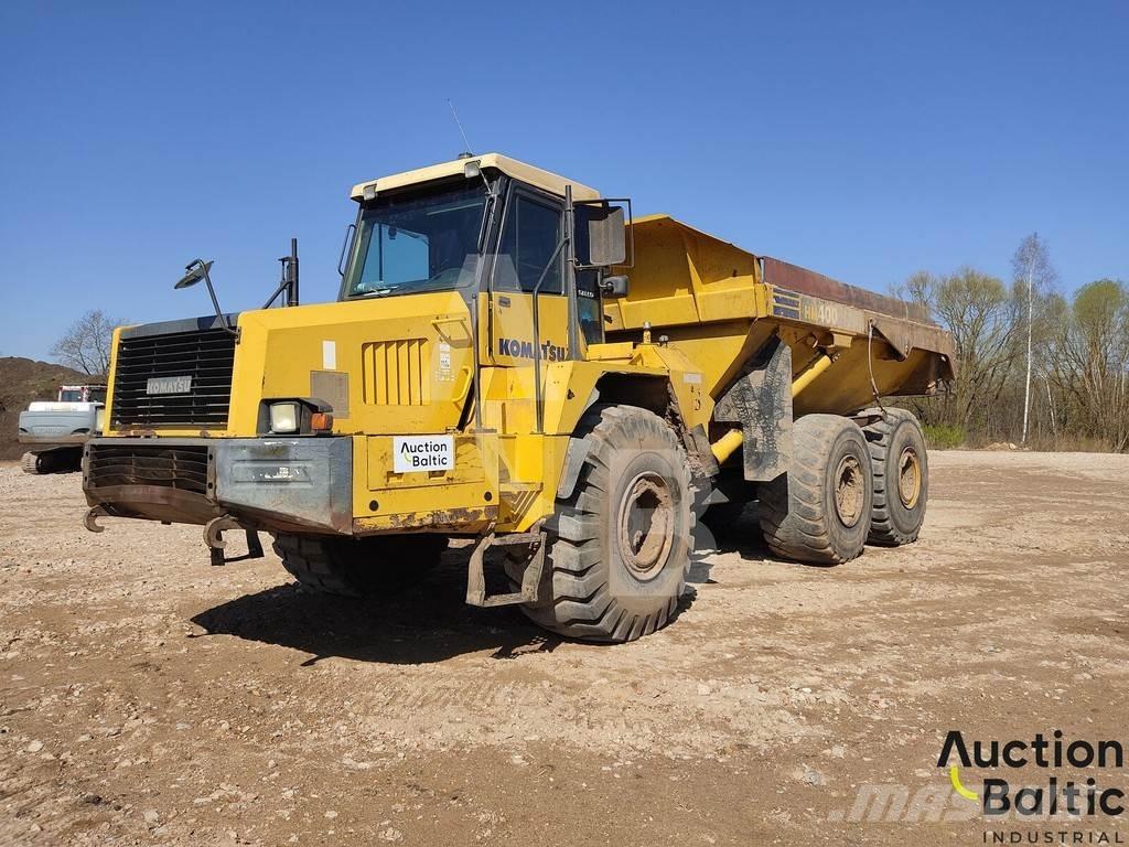 Komatsu HM400 Kloubové dempry