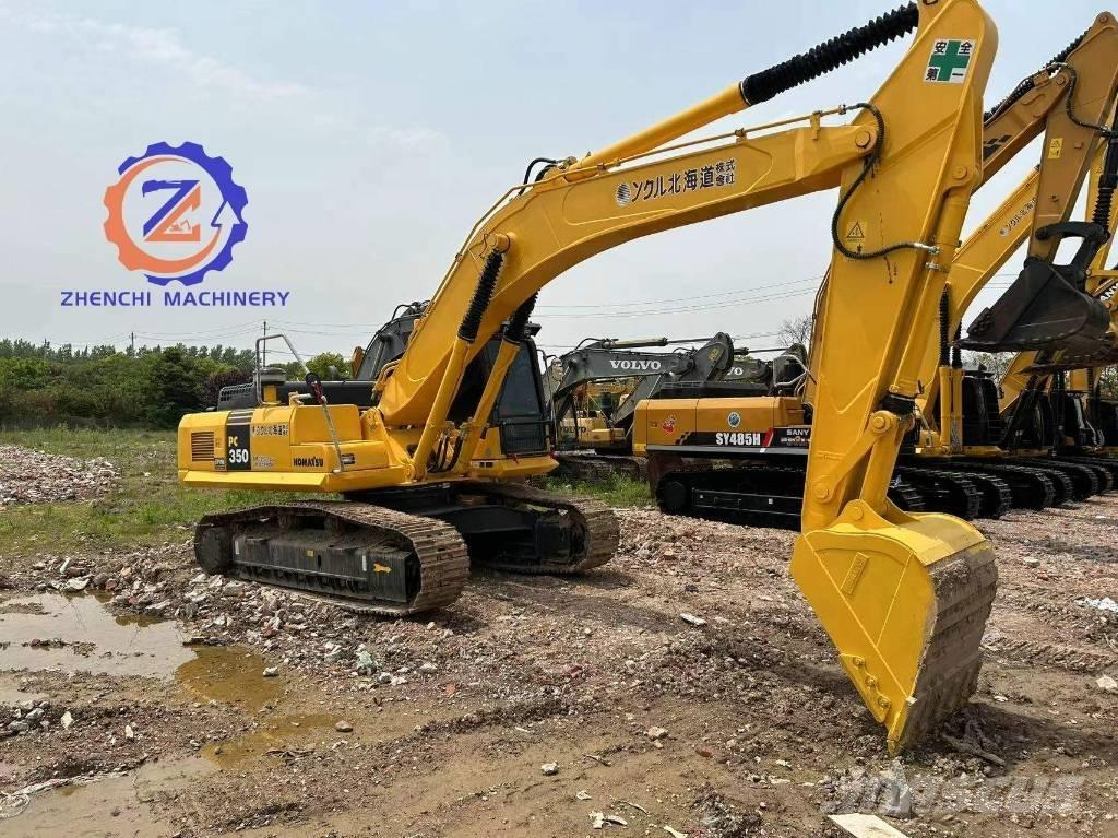 Komatsu PC 350 Pásová rýpadla