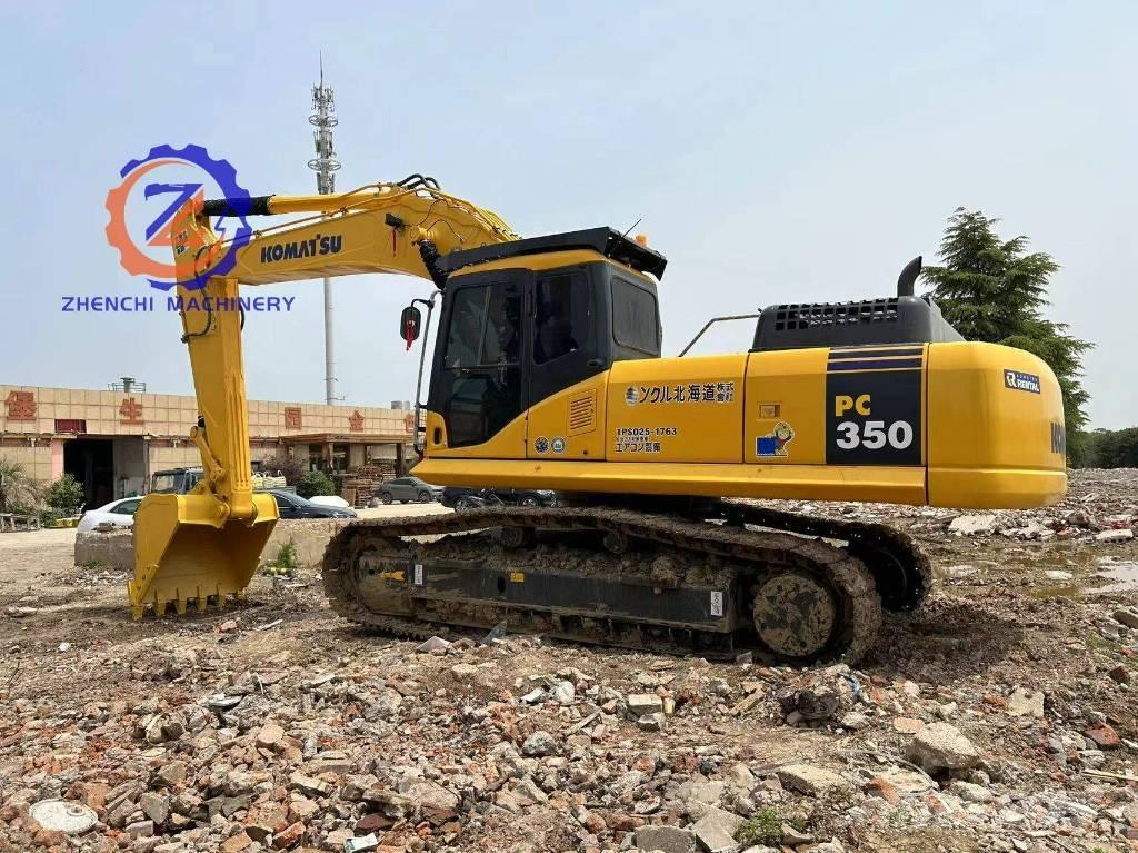 Komatsu PC 350 Pásová rýpadla