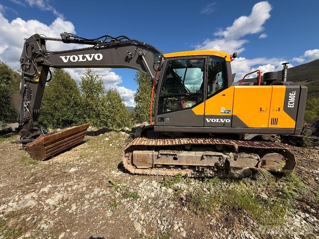 Volvo EC160EL Pásová rýpadla