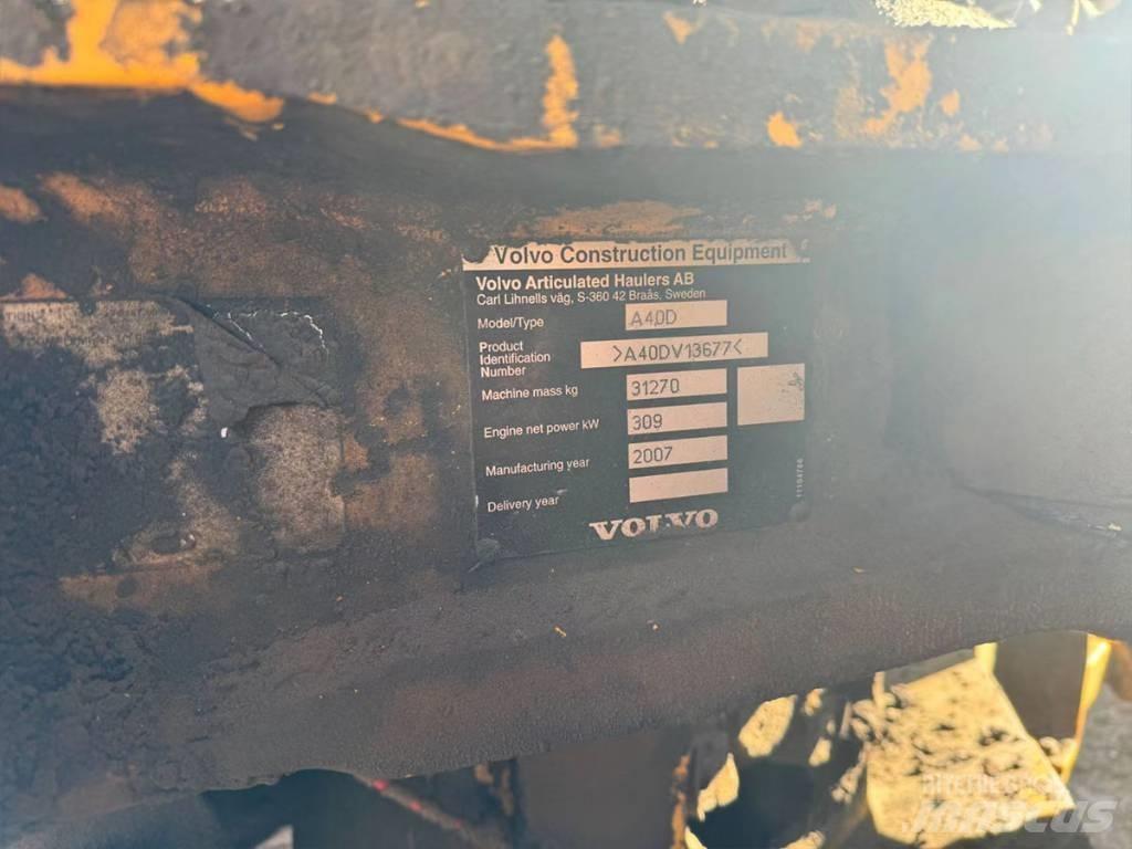 Volvo A 40 D Kloubové dempry