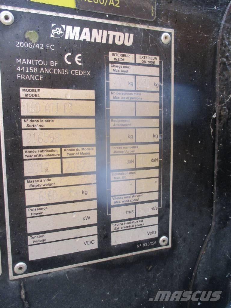 Manitou 160 ATJ Kloubové plošiny